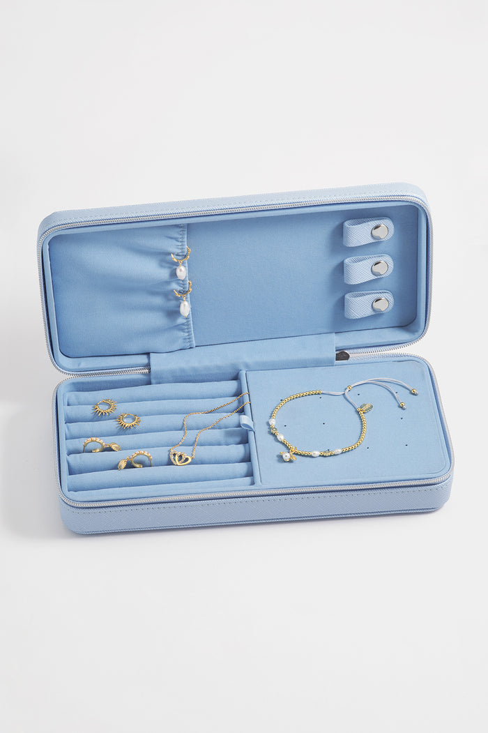 Estella Bartlett Sleek Jewellery Box Blue