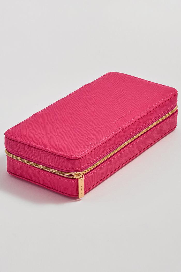 Estella Bartlett Sleek Necklace Box Hot Pink
