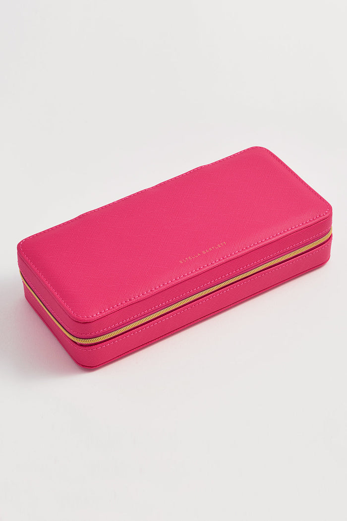 estella bartlett Sleek Necklace Box Hot Pink