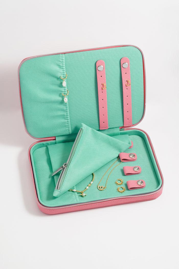 Estella Bartlett Slim Jewellery Box Pink