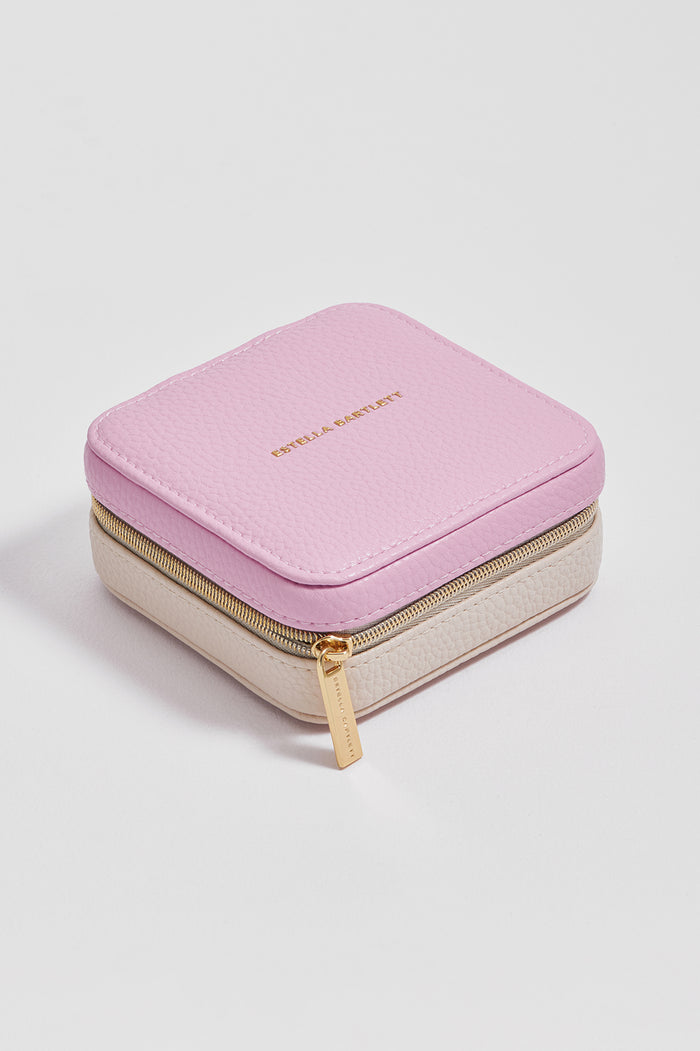 Estella Bartlett Square Jewellery Box Pink