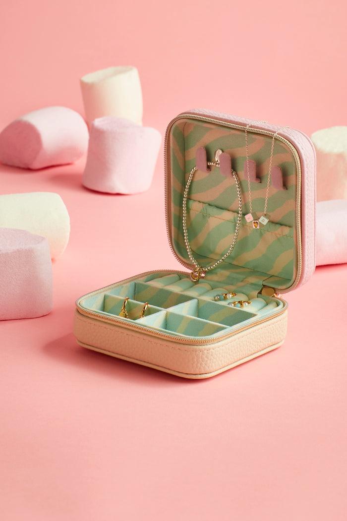 Estella Bartlett Square Jewellery Box Pink