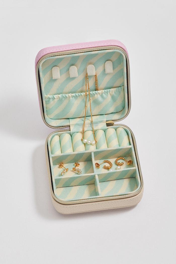 Estella Bartlett Square Jewellery Box Pink