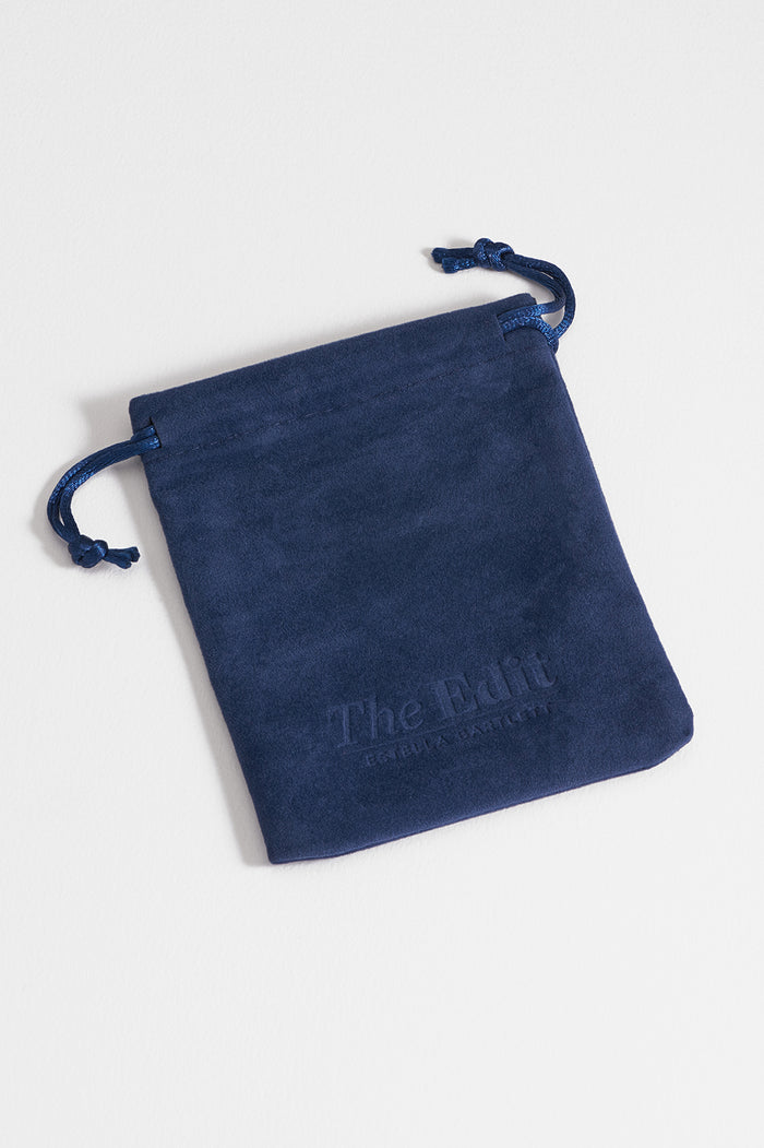 Estella Bartlett Swirl Cord Necklace Silver Plated