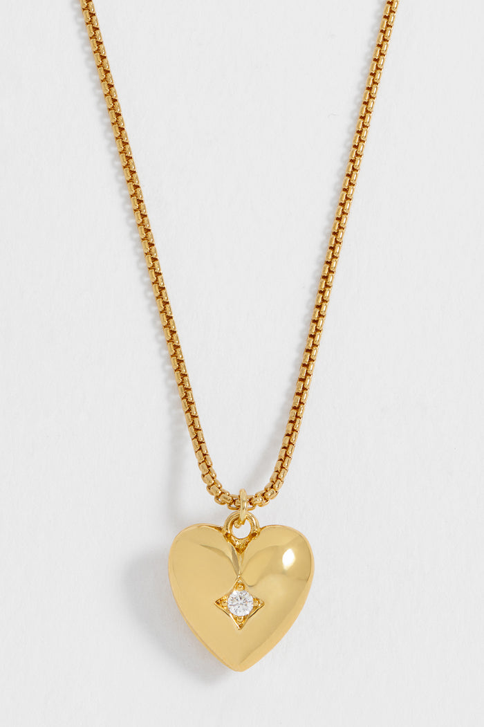 estella bartlett Swivel Heart Locket Gold Plated