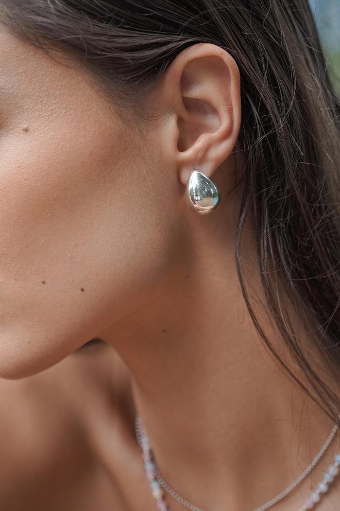 Estella Bartlett Teardrop Earrings Silver Plated