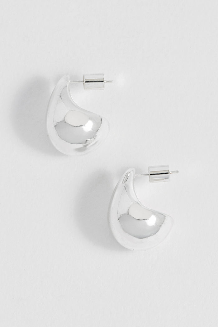 estella bartlett Teardrop Earrings Silver Plated