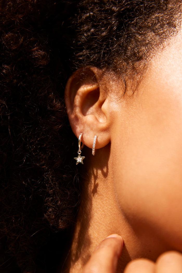 Estella Bartlett Twinkle Earring Set Silver Plated