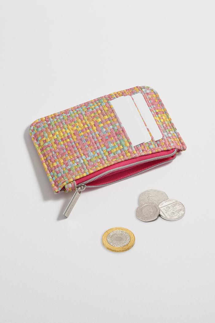 Estella Bartlett Woven Card Purse Multi