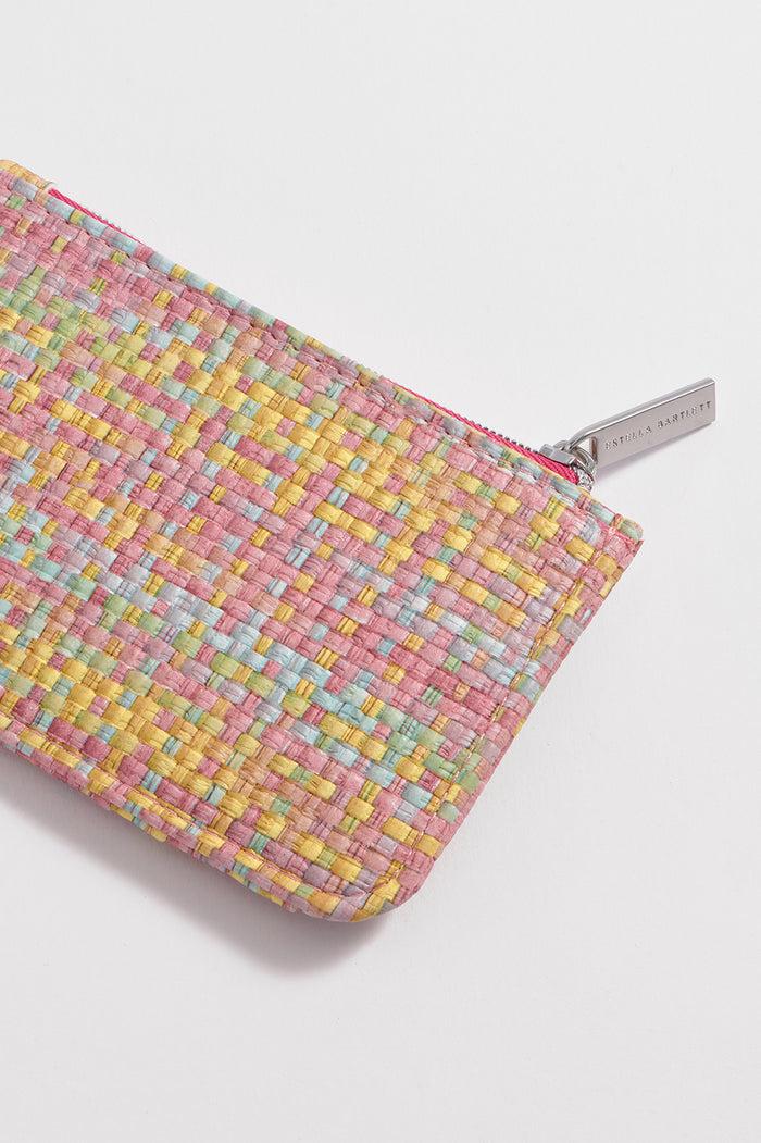 Estella Bartlett Woven Card Purse Multi