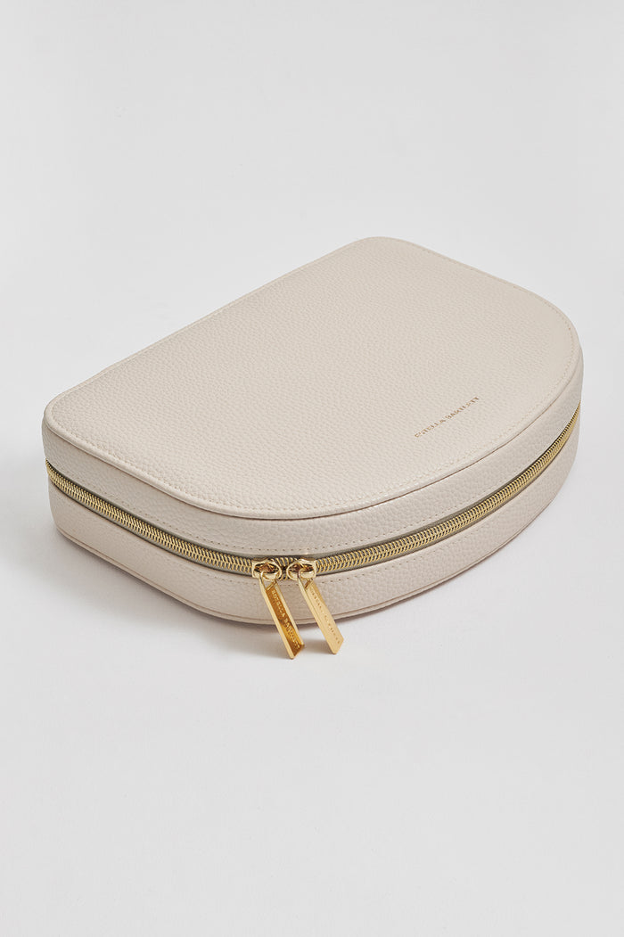 Estella Bartlett Half Moon Large Jewellery Box Off-White