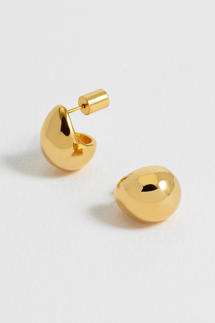 Estella Bartlett Mini Teardrop Earrings Gold Plated