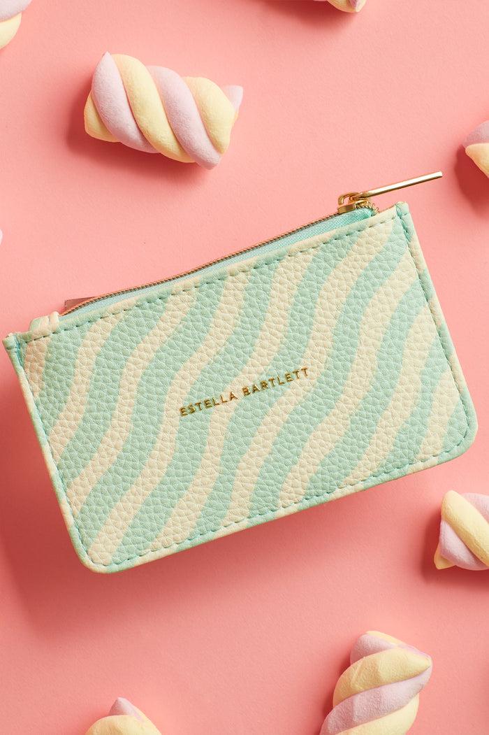 Estella Bartlett Mint Wiggle Print Card Purse Wiggle Mint