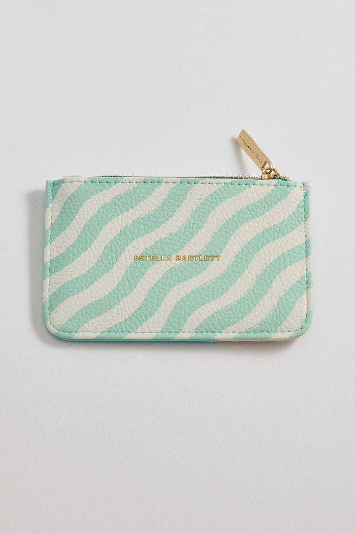 estella bartlett Mint Wiggle Print Card Purse Wiggle Mint