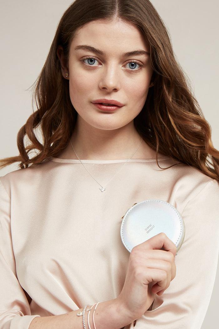Estella Bartlett Shine Bright Circle Coin Purse Iridescent
