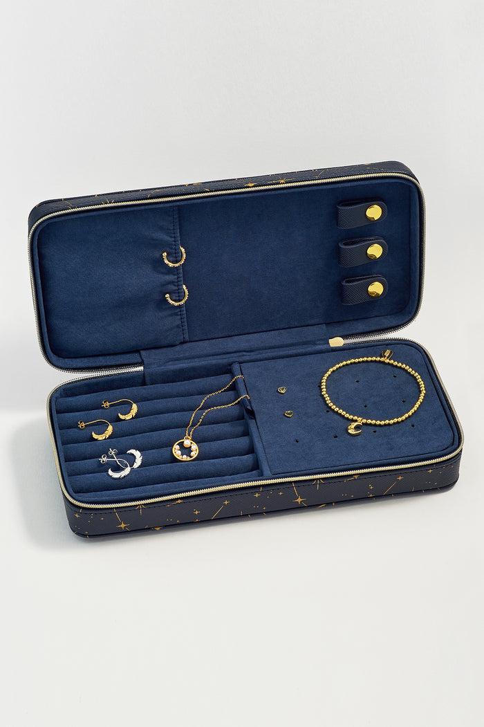 Estella Bartlett Sleek Necklace Box Celestial Print