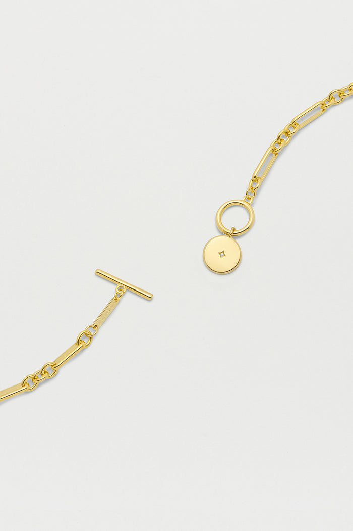 Estella Bartlett Star Coin T-Bar Bracelet Gold Plated