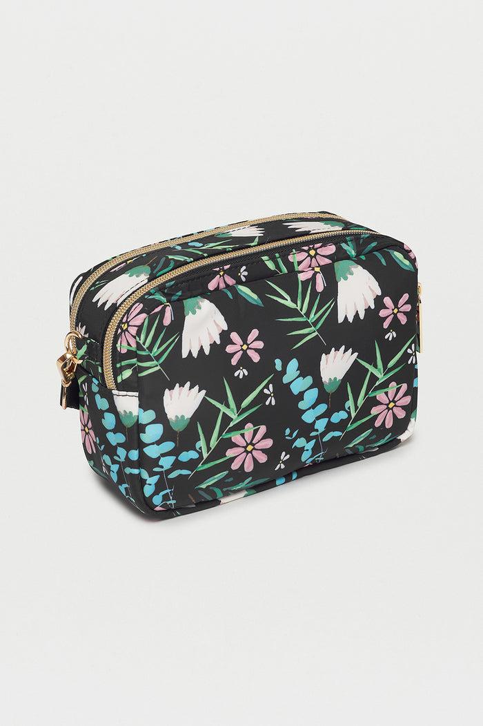 Estella Bartlett The Holland Dark Floral Nylon | Crossbody Bag