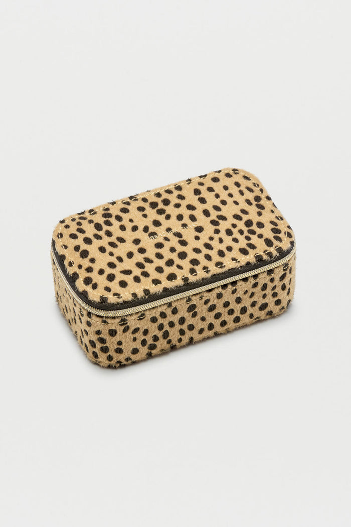 estella bartlett Treasure Chest Mini Jewellery Box Cheetah Pony-effect