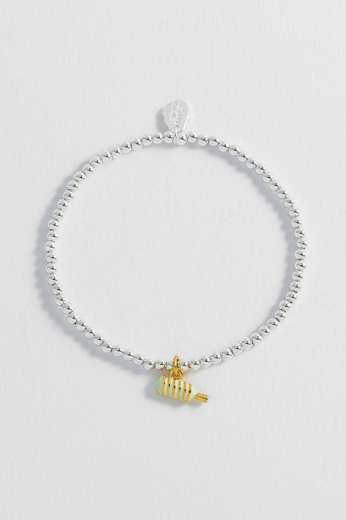 Estella Bartlett Twister Lolly Bracelet Gold And Silver Plated Packaging Message: You're So Cool