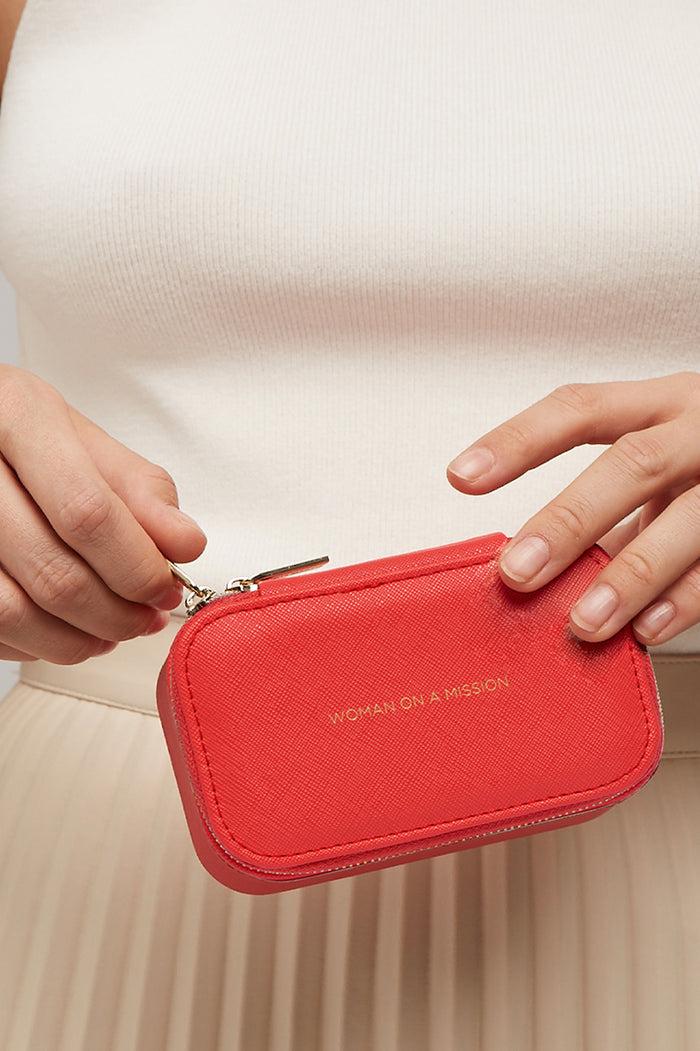 Estella Bartlett Woman On A Mission Mini Jewellery Box Coral