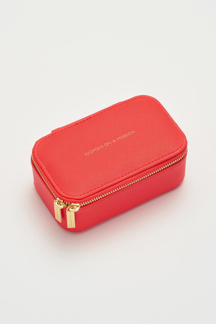 estella bartlett Woman On A Mission Mini Jewellery Box Coral