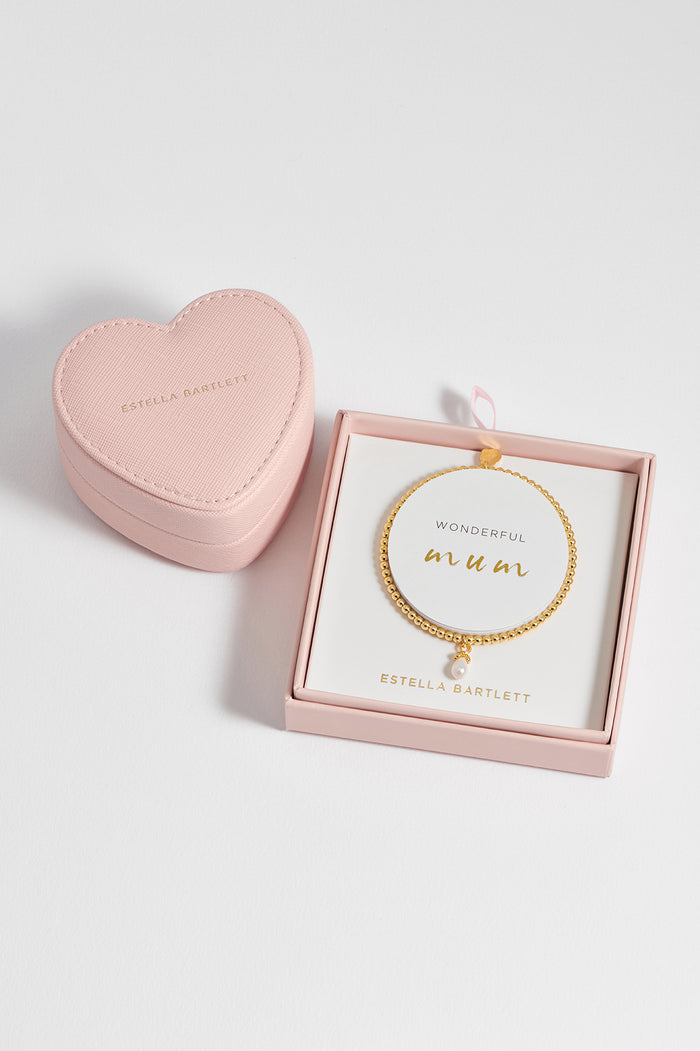 estella bartlett Wonderful Mum 2-Piece Gift Set Gold Plated