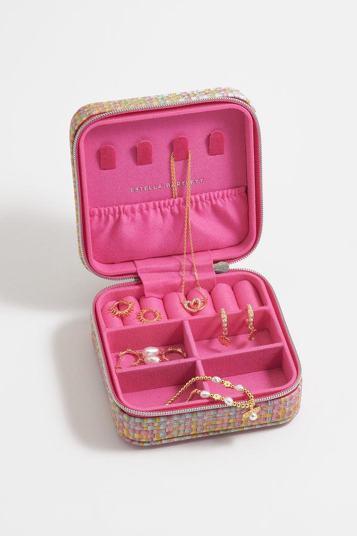 Estella Bartlett Woven Mini Square Jewellery Box Multi