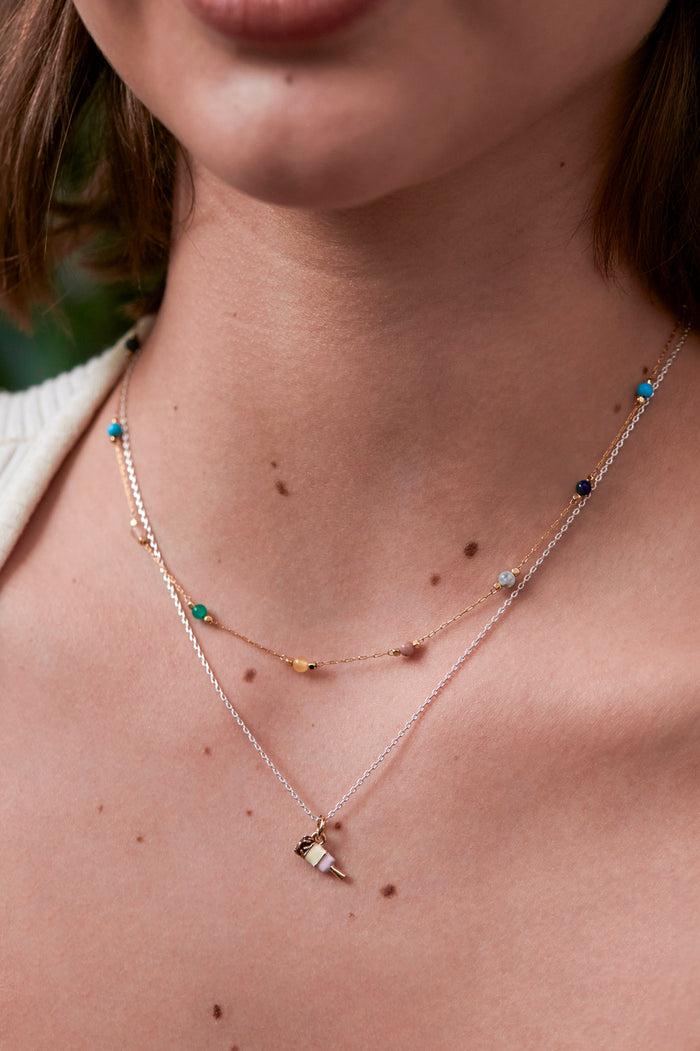 Estella Bartlett You Are Fab Lolly Pendant Gold Plated Packaging Message: You're Fab