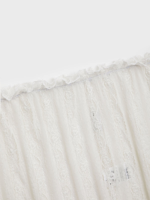 Ester Manas Cream Lace Skirt