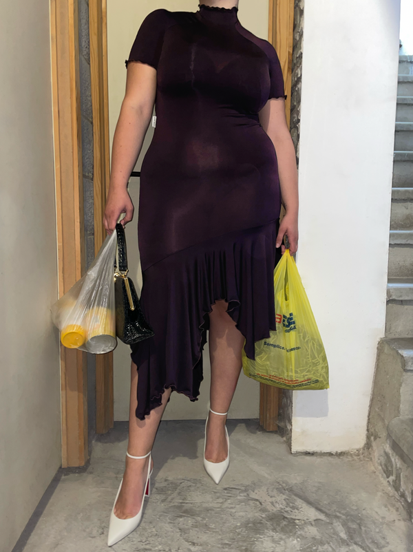 Ester Manas Deep Plume Easy Dress