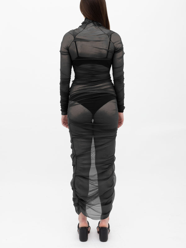 Ester Manas Draped Long Dress