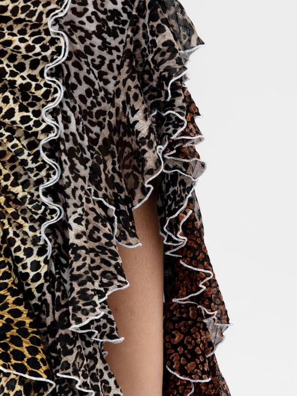 Ester Manas Feline Ruched Dress