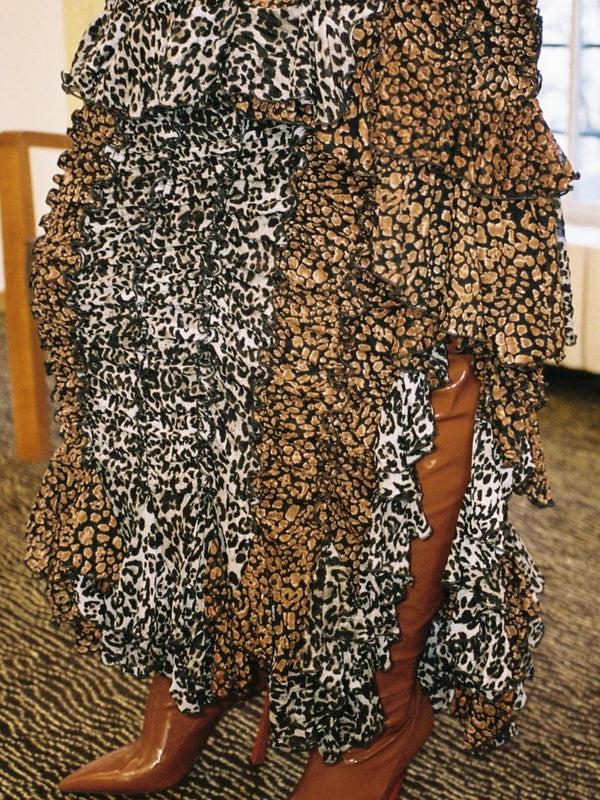 Ester Manas Feline Ruched Dress