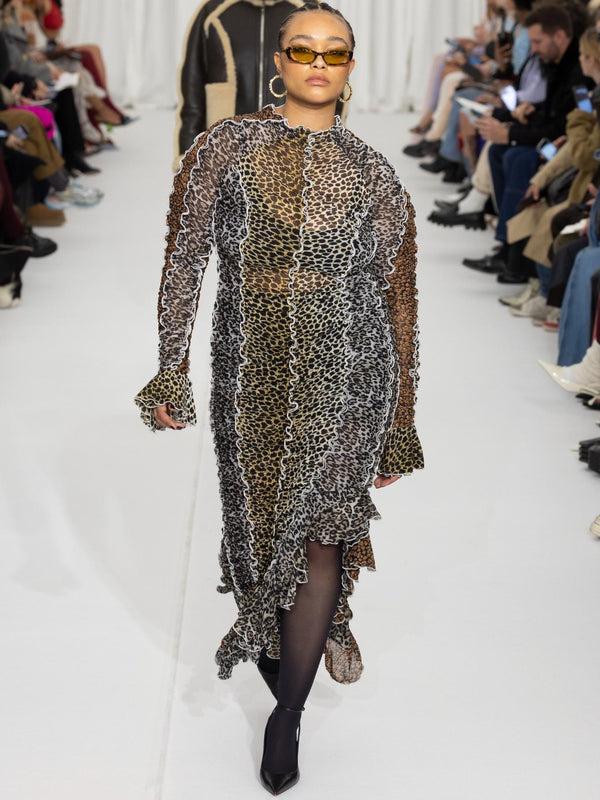 Ester Manas Feline Ruched Dress