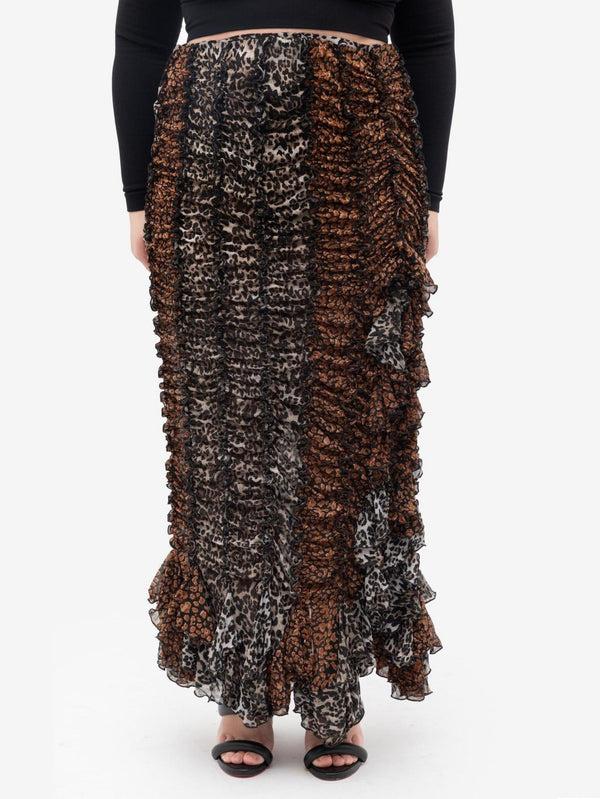 ester manas Feline Ruched Skirt
