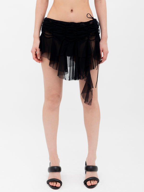 ester manas Micro Ruched Skirt