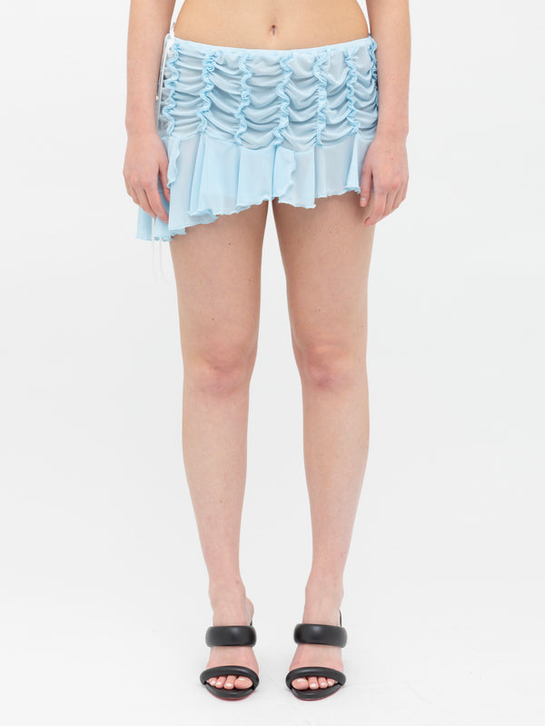 ester manas Micro Ruched Skirt