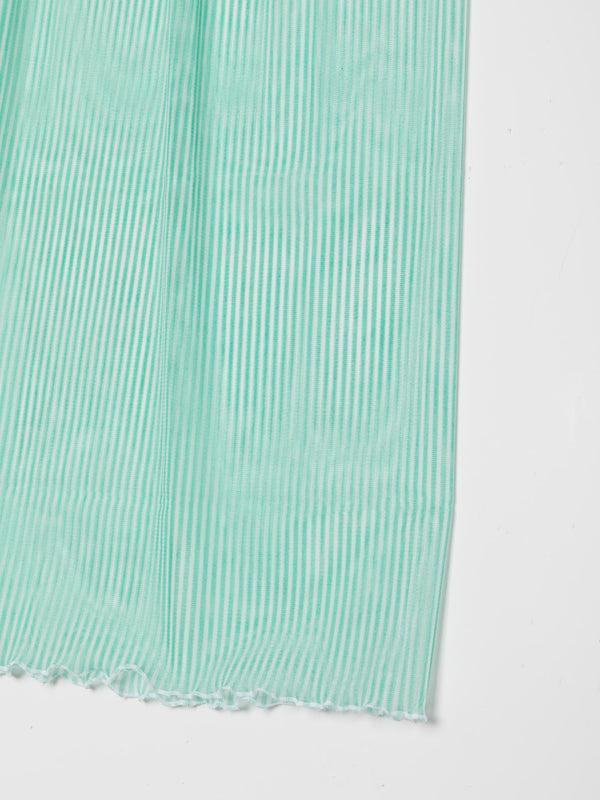 Ester Manas Mint Striped Easy Skirt