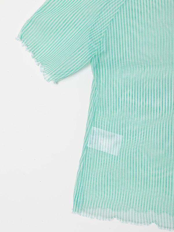 Ester Manas Mint Striped Easy Top