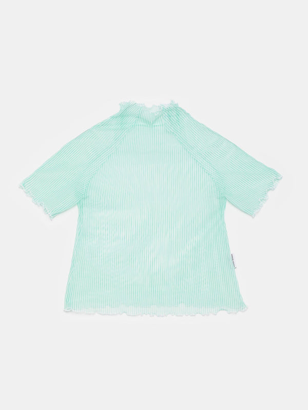 ester manas Mint Striped Easy Top