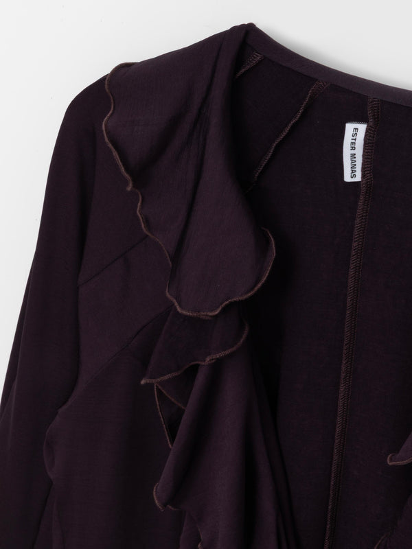 Ester Manas Mulberry Crop Bolero