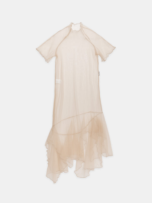 ester manas Nude Easy Dress