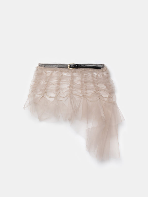 ester manas Nude Signature Mini Skirt