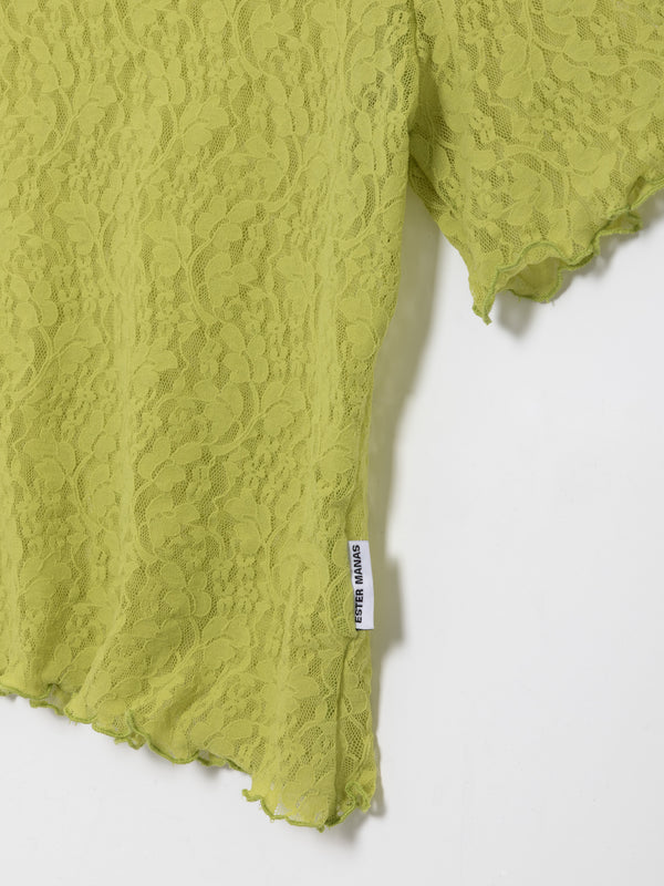 Ester Manas Pistachio Lace Easy Top