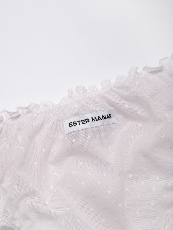 Ester Manas Polka Dot Ruffled Panties