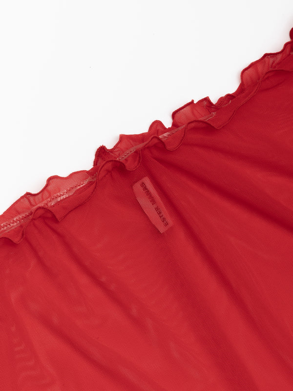 Ester Manas Red Easy Skirt