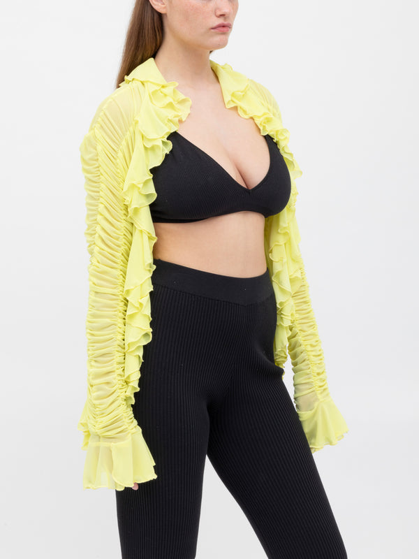 Ester Manas Ruched Bolero