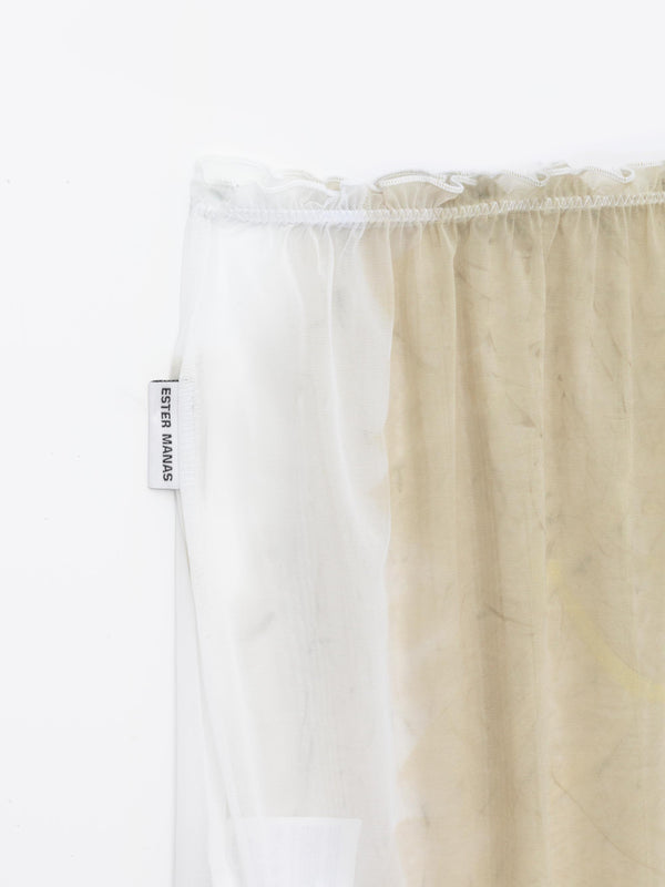 Ester Manas Yellow Scan Easy Skirt