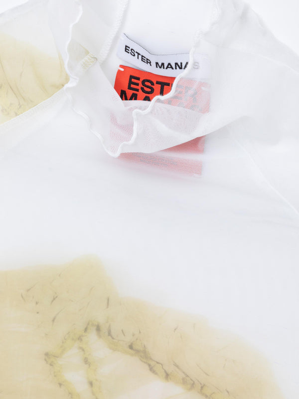 Ester Manas Yellow Scan Top